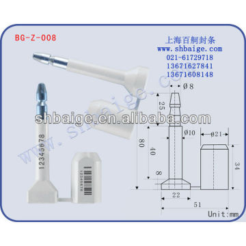 H sello de seguridad BG-Z-008